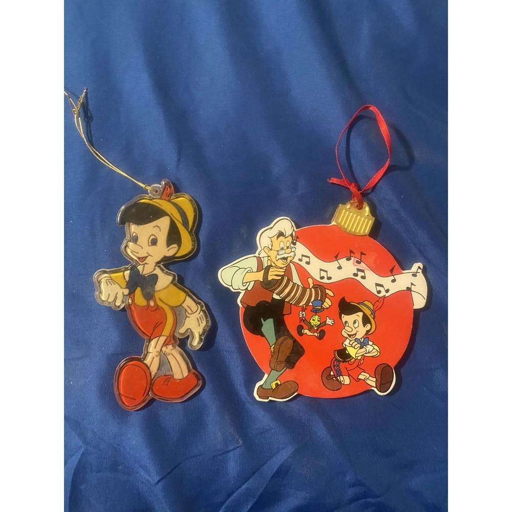 Pinocchio Lot Figures Ornaments Dolls Walt Disney Vintage Rare Bundle